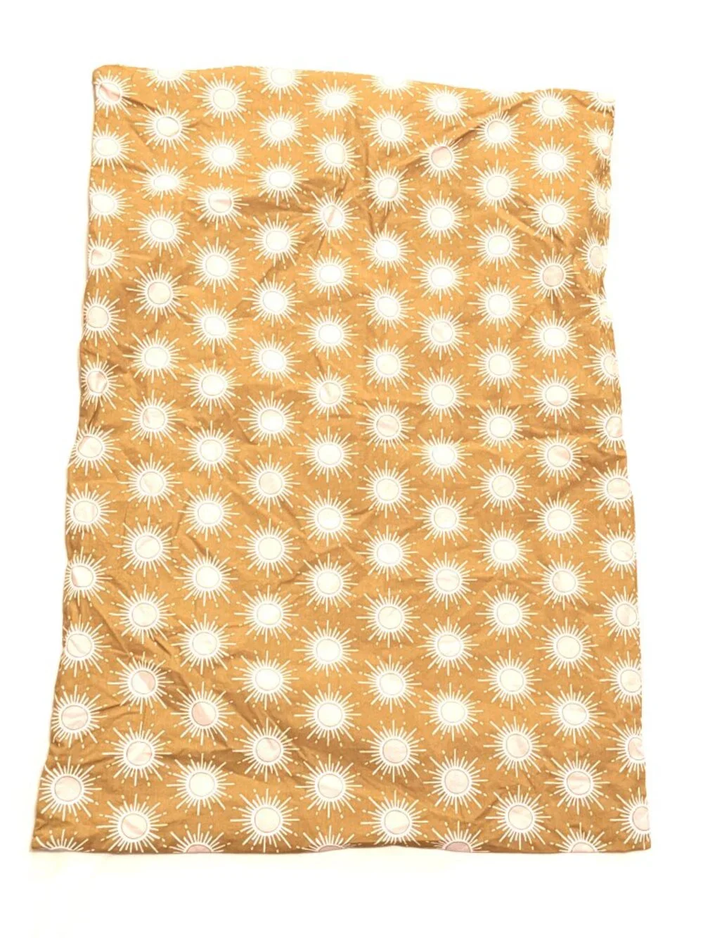 by Anthropologie Vanessa Organic Cotton Pillowcase Celestial Sun Discontinued